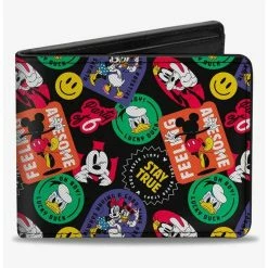 Wholesale π Disney Disney The Sensational Expression Badges Bifold Wallet β