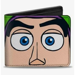 Best deal β Disney Pixar Toy Story Buzz Lightyear Expression Close Up Bifold Wallet π