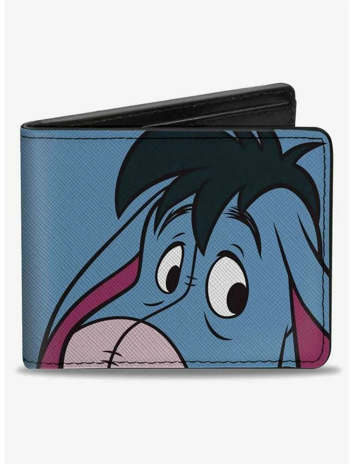 Deals π Disney Winnie The Pooh Eeyore Character Close Up Expression and Text Bifold Wallet βοΈ 1 Deals π Disney Winnie The Pooh Eeyore Character Close Up Expression and Text Bifold Wallet βοΈ