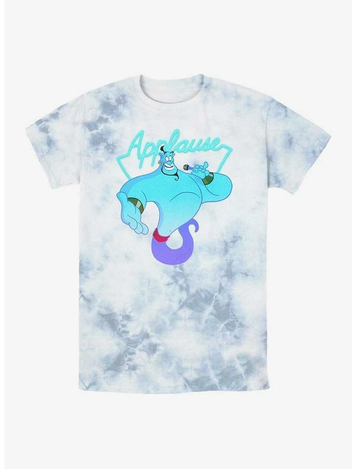 Best Pirce 🤩 Disney Aladdin Applause Genie Tie-Dye T-Shirt ⭐ 1 Best Pirce 🤩 Disney Aladdin Applause Genie Tie-Dye T-Shirt ⭐