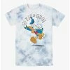 Brand new 😀 Disney Donald Duck Angry Duck Tie-Dye T-Shirt ❤️