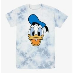 Best deal ✨ Disney Donald Duck Big Face Tie-Dye T-Shirt ✔️