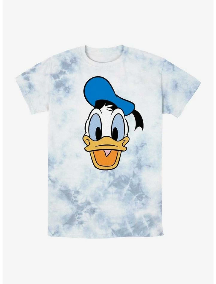 Best deal ✨ Disney Donald Duck Big Face Tie-Dye T-Shirt ✔️ 1 Best deal ✨ Disney Donald Duck Big Face Tie-Dye T-Shirt ✔️