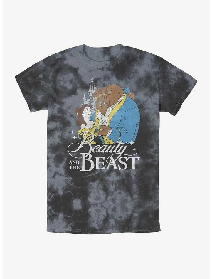 Budget ๐ Disney Beauty and the Beast Classic Poster Tie-Dye T-Shirt ๐ 1 Budget ๐ Disney Beauty and the Beast Classic Poster Tie-Dye T-Shirt ๐