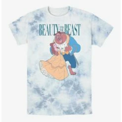Outlet ⭐ Disney Beauty and the Beast Waltz Tie-Dye T-Shirt 👏