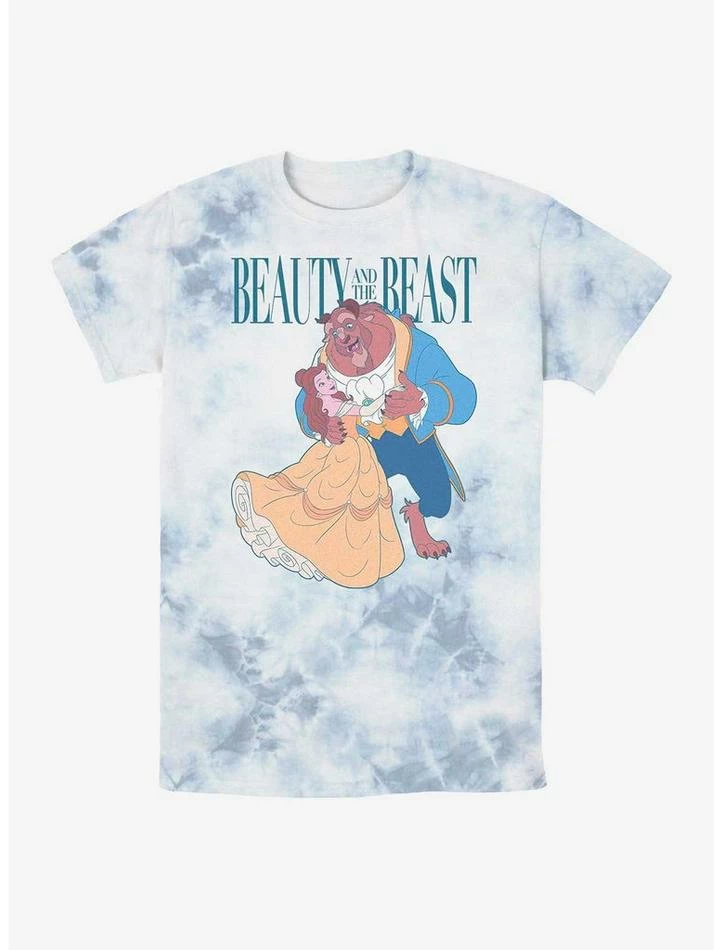 Outlet ⭐ Disney Beauty and the Beast Waltz Tie-Dye T-Shirt 👏 1 Outlet ⭐ Disney Beauty and the Beast Waltz Tie-Dye T-Shirt 👏