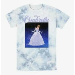 Outlet 🧨 Disney Cinderella Dress Transformation Tie-Dye T-Shirt ⌛