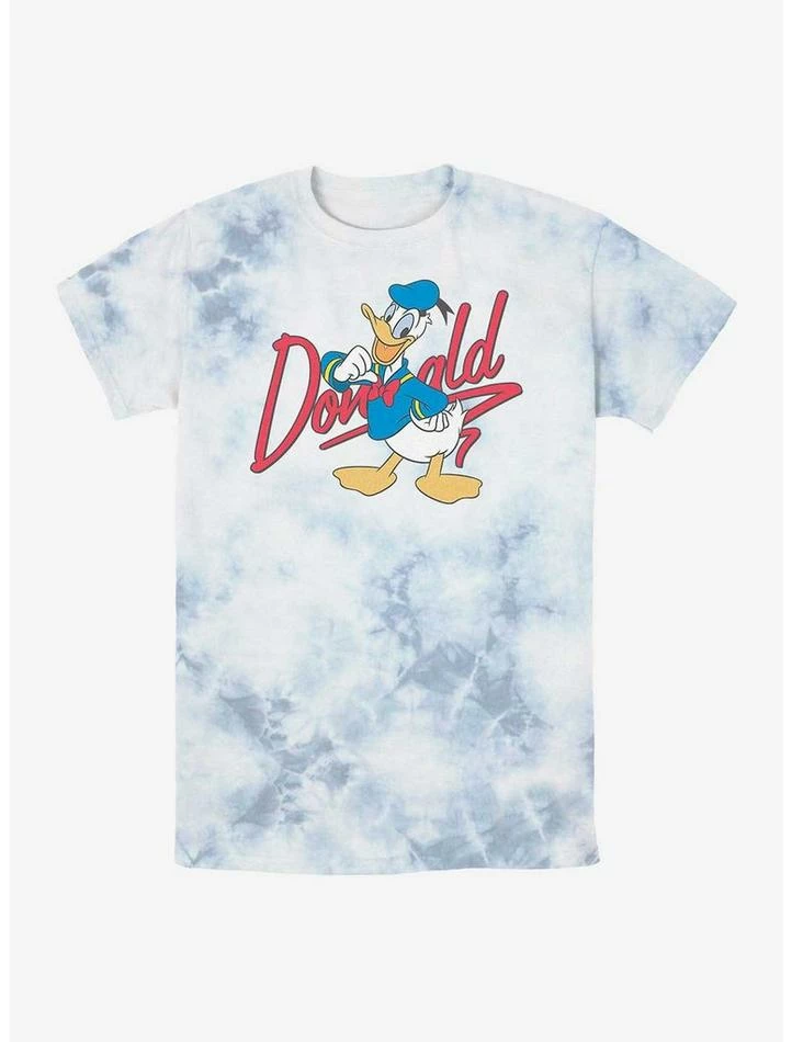 Wholesale ✔️ Disney Donald Duck Signature Donald Tie-Dye T-Shirt ✔️ 1 Wholesale ✔️ Disney Donald Duck Signature Donald Tie-Dye T-Shirt ✔️