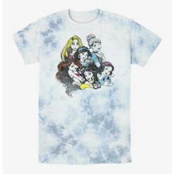 New ✔️ Disney Princesses Disney Gals Tie-Dye T-Shirt ✔️