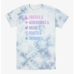 Promo ⌛ Disney Princesses Just Disney Things Tie-Dye T-Shirt ✔️