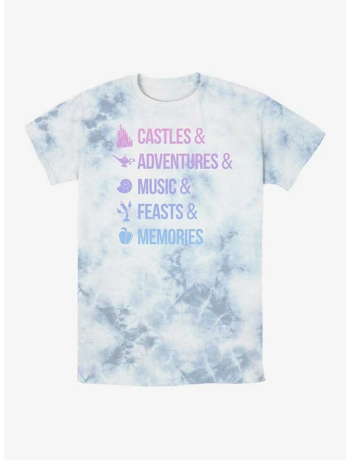 Promo ⌛ Disney Princesses Just Disney Things Tie-Dye T-Shirt ✔️ 1 Promo ⌛ Disney Princesses Just Disney Things Tie-Dye T-Shirt ✔️