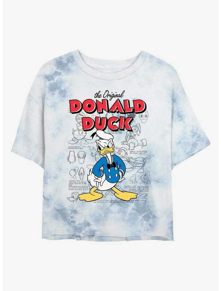 Best Sale 𧨠Disney Donald Duck Original Sketch Tie-Dye π Girls Crop T-Shirt βοΈ 1 Best Sale 𧨠Disney Donald Duck Original Sketch Tie-Dye π Girls Crop T-Shirt βοΈ