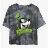 Best Sale 🎉 Disney Goofy Gawrsh Tie-Dye Girls Crop T-Shirt 🔥