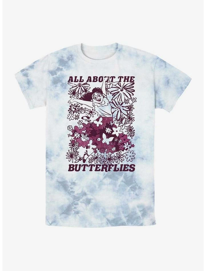 Cheapest 🌟 Disney Encanto Mirabel All About Butterflies Tie-Dye T-Shirt ❤️ 1 Cheapest 🌟 Disney Encanto Mirabel All About Butterflies Tie-Dye T-Shirt ❤️