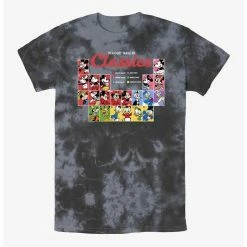 Top 10 ❤️ Disney Mickey Mouse Perodic Table of Classics Tie-Dye T-Shirt 😀