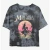 Best reviews of ⭐ Disney The Little Mermaid Moon Gaze Tie-Dye 🎁 Girls Crop T-Shirt ✨