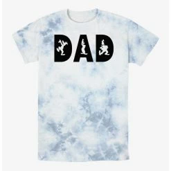 Wholesale 😀 Disney Mickey Mouse Goofy Dad Tie-Dye T-Shirt 🔔