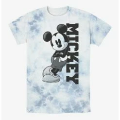 Discount ✨ Disney Mickey Mouse Mickey Lean Tie-Dye T-Shirt 😍