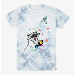 Brand new 🥰 Disney Pocahontas Meeko and Flit Tie-Dye T-Shirt ✔️