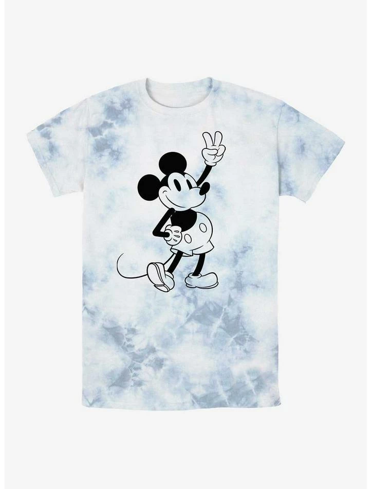 New 👏 Disney Mickey Mouse Peace Out Tie-Dye T-Shirt 🤩 1 New 👏 Disney Mickey Mouse Peace Out Tie-Dye T-Shirt 🤩