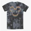 Buy 🎁 Disney Mickey Mouse Rainbow Ears Tie-Dye T-Shirt ⌛