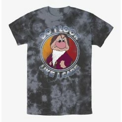 Outlet 😀 Disney Snow White and the Seven Dwarfs Grumpy Caress Not Tie-Dye T-Shirt ⭐