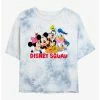 Best reviews of 🥰 Disney Mickey Mouse Disney Squad Tie-Dye ✨ Girls Crop T-Shirt ⌛