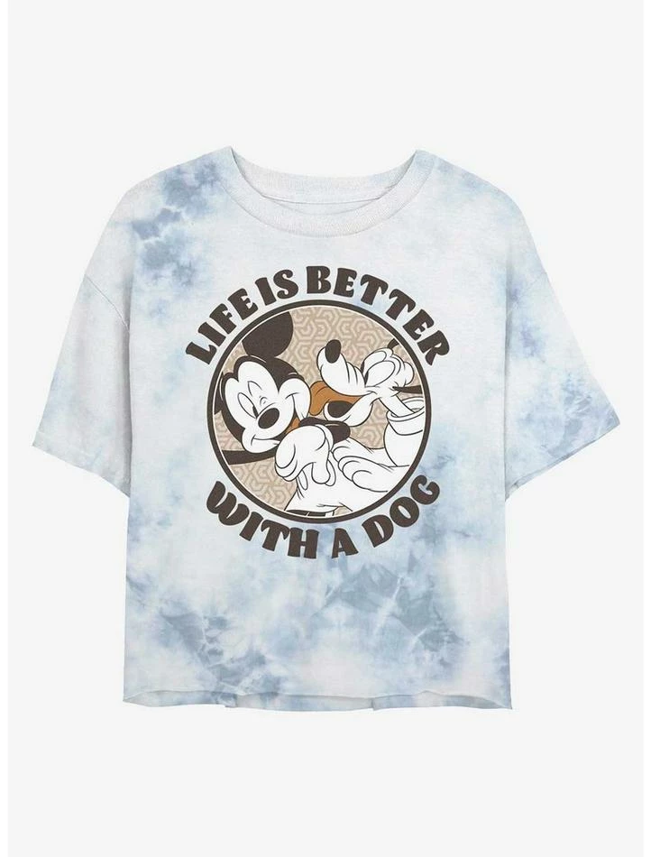 Best Pirce β€οΈ Disney Mickey Mouse π Dog Life Tie-Dye β Girls Crop T-Shirt β€οΈ 1 Best Pirce β€οΈ Disney Mickey Mouse π Dog Life Tie-Dye β Girls Crop T-Shirt β€οΈ