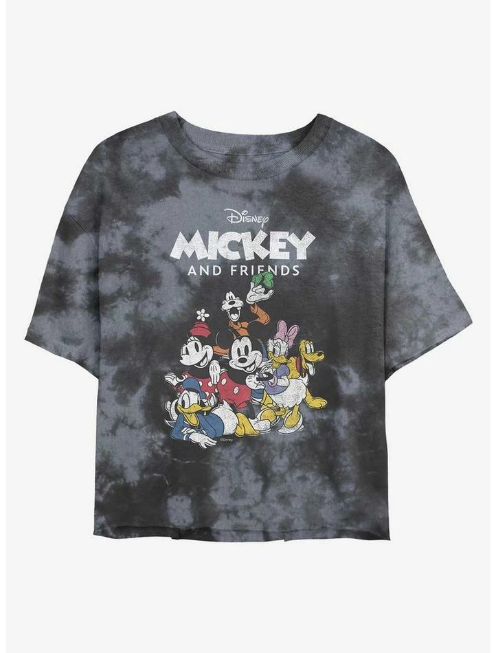 Best Sale π― Disney Mickey Mouse Friends Group Tie-Dye Girls Crop T-Shirt β 1 Best Sale π― Disney Mickey Mouse Friends Group Tie-Dye Girls Crop T-Shirt β