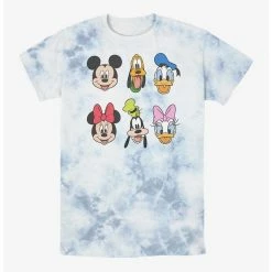 Top 10 ✨ Disney Mickey Mouse Sensational Six Tie-Dye T-Shirt 🧨