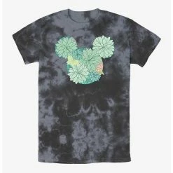 New 🌟 Disney Mickey Mouse Succulents Tie-Dye T-Shirt ❤️