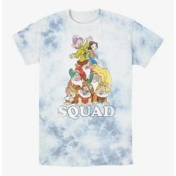 Deals 👏 Disney Snow White and the Seven Dwarfs Squad Tie-Dye T-Shirt ✔️