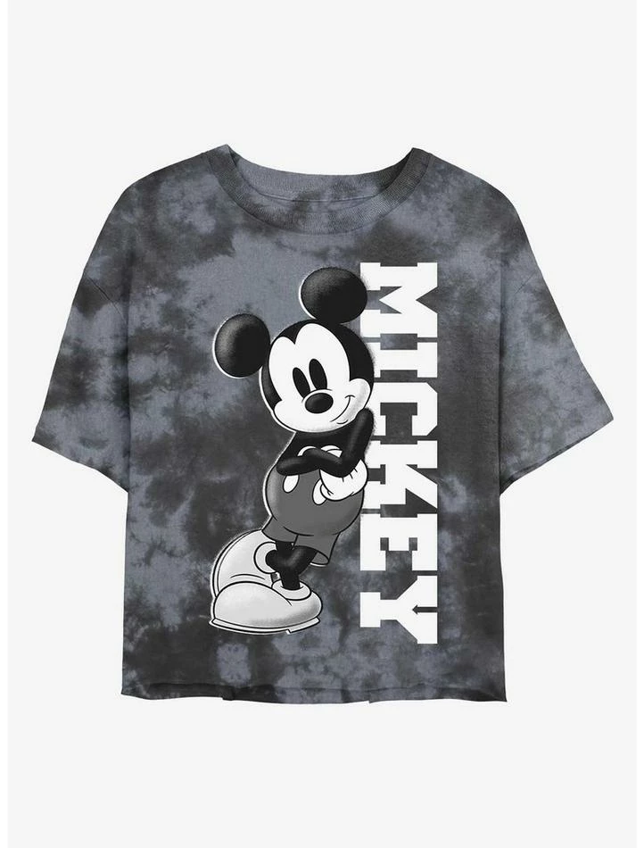 Cheapest ๐ Disney Mickey Mouse Mickey Lean Tie-Dye Girls Crop T-Shirt ๐ 1 Cheapest ๐ Disney Mickey Mouse Mickey Lean Tie-Dye Girls Crop T-Shirt ๐