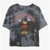 Top 10 ✔️ Disney Mickey Mouse Retro Mickey Tie-Dye 🤩 Girls Crop T-Shirt ⭐