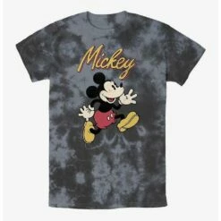 Promo 🌟 Disney Mickey Mouse Vintage Mickey Tie-Dye T-Shirt ✔️
