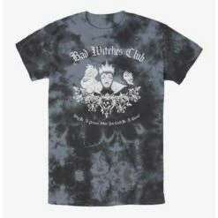 Buy 🧨 Disney Villains Bad Witches Club Ursula, Evil Queen, and Maleficent Tie-Dye T-Shirt ❤️