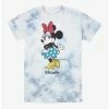 Coupon 🌟 Disney Minnie Mouse Polka Dot Skirt Tie-Dye T-Shirt 😍