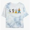 Buy ✔️ Disney Mickey Mouse Just The Boys Tie-Dye 🌟 Girls Crop T-Shirt ⭐