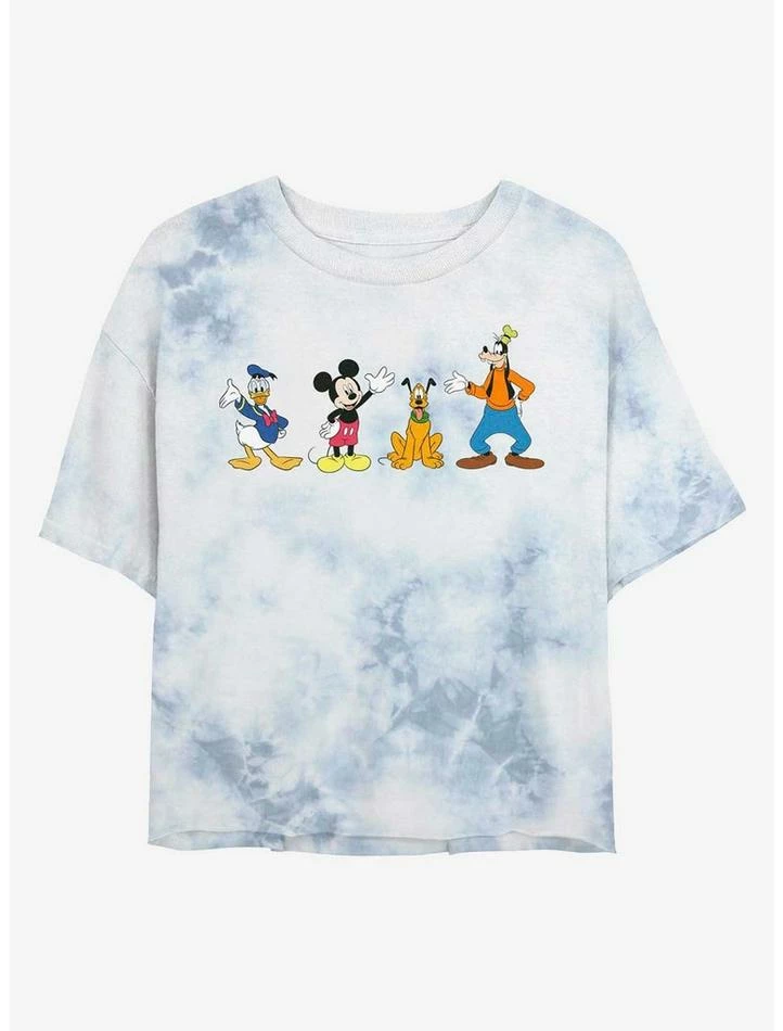 Buy ✔️ Disney Mickey Mouse Just The Boys Tie-Dye 🌟 Girls Crop T-Shirt ⭐ 1 Buy ✔️ Disney Mickey Mouse Just The Boys Tie-Dye 🌟 Girls Crop T-Shirt ⭐