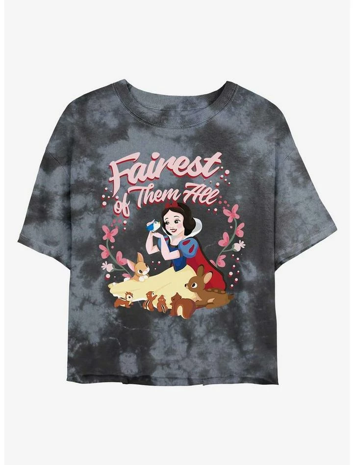 Best reviews of ๐ฅ Disney Snow White and the Seven Dwarfs The Fairest Of Them All Tie-Dye Girls Crop T-Shirt โญ 1 Best reviews of ๐ฅ Disney Snow White and the Seven Dwarfs The Fairest Of Them All Tie-Dye Girls Crop T-Shirt โญ