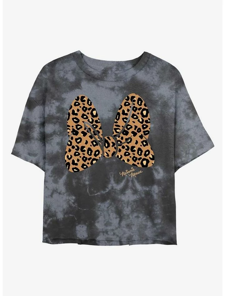 Top 10 ✔️ Disney Minnie Mouse Animal Print Bow Tie-Dye 🎉 Girls Crop T-Shirt 🤩 1 Top 10 ✔️ Disney Minnie Mouse Animal Print Bow Tie-Dye 🎉 Girls Crop T-Shirt 🤩