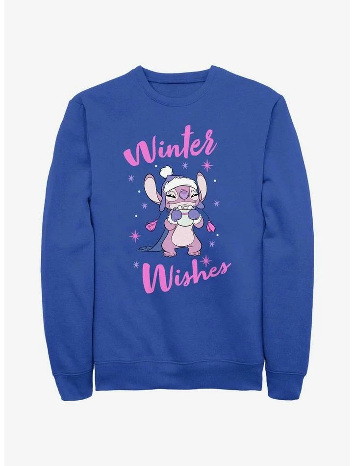 Discount π Disney Lilo & Stitch Angel Winter Wishes Sweatshirt β 1 Discount π Disney Lilo & Stitch Angel Winter Wishes Sweatshirt β