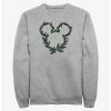 Brand new ⭐ Disney Mickey Mouse Mistletoe Wreath Ears Sweatshirt 👍