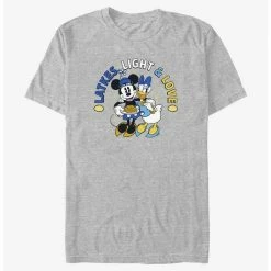 Hot Sale ✔️ Disney Mickey Mouse Latkes Light & Love Minnie and Daisy T-Shirt ❤️