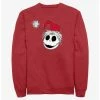 Cheap 😍 Disney The Nightmare Before Christmas Santa Hat Jack Sweatshirt 🌟