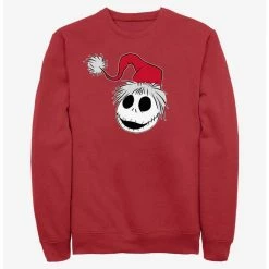 Cheap 😍 Disney The Nightmare Before Christmas Santa Hat Jack Sweatshirt 🌟