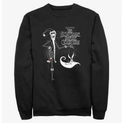 Deals ⭐ Disney The Nightmare Before 🥰 Christmas Santa Jack and Zero Sweatshirt ⭐