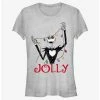 Wholesale ⌛ Disney The Nightmare Before Christmas Jack Jolly Lights Girls T-Shirt 🤩
