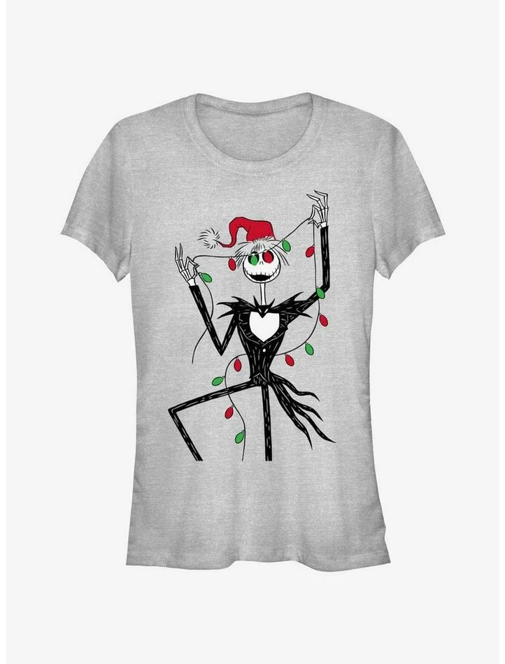 Buy ๐งจ Disney The Nightmare Before โ Christmas Santa Jack โ Christmas Lights Girls T-Shirt ๐ฅ 1 Buy ๐งจ Disney The Nightmare Before โ Christmas Santa Jack โ Christmas Lights Girls T-Shirt ๐ฅ