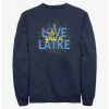 New ✔️ Disney Lilo & Stitch Hanukkah Love You A Latke Sweatshirt 👏